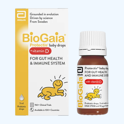 BIOGAIA BABY DROPS WITH VIT D 5ML.